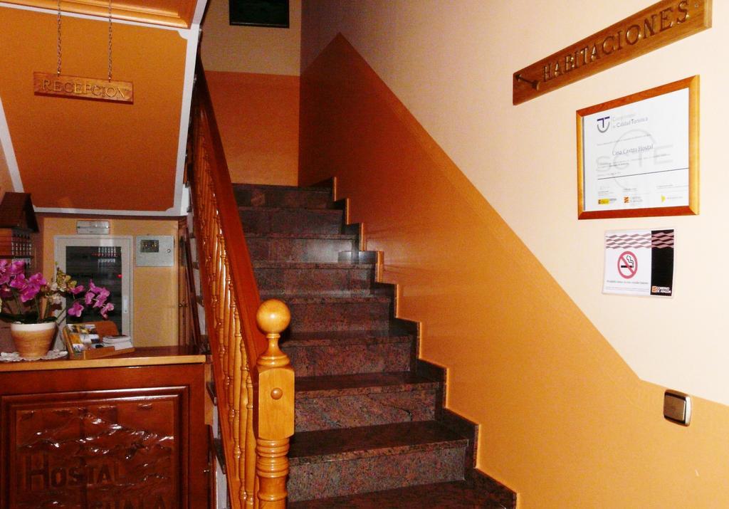 Hostal Rural Casa Castro Alberuela de la Liena Exterior foto